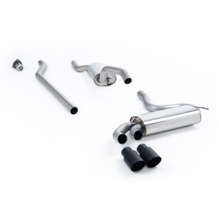 Milltek downpipe-back 63.50 mm — Sa rezonatorom — Dupli 90mm GT90 — MCXAU106