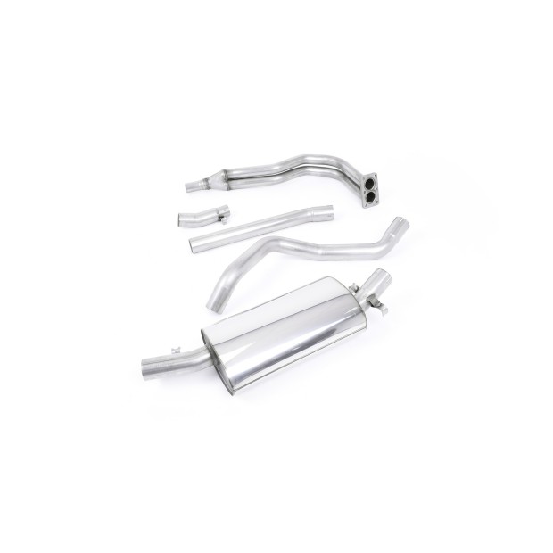 Milltek Manifold-back 57.15 mm — Bez rezonatora — Jednostruki Skin 60.3mm — MCXVW206