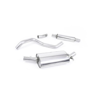 Milltek downpipe-back 57.15 mm — Sa rezonatorom — Jednostruki Skin 60.3mm — MCXVW207