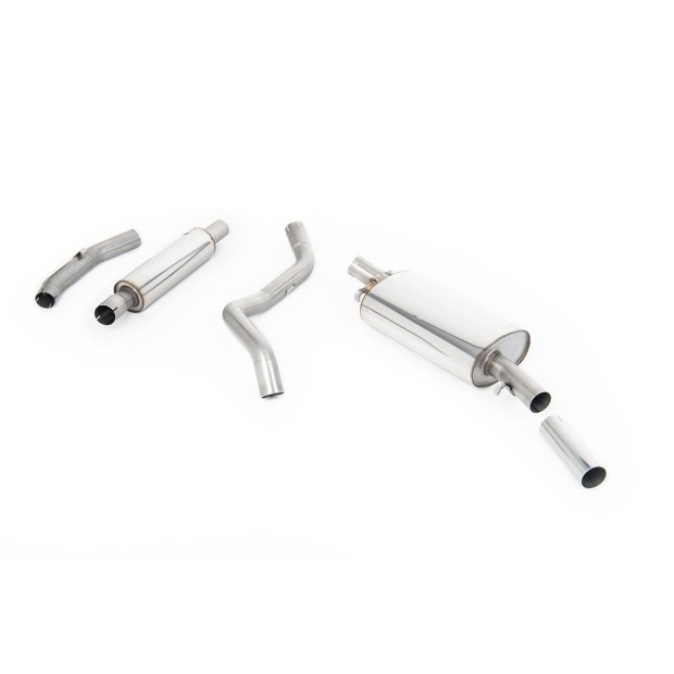 Milltek Manifold-back 57.15 mm — Sa rezonatorom — Jednostruki Skin 60.3mm — MCXVW209