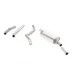 Milltek Manifold-back 57.15 mm — Bez rezonatora — Jednostruki Skin 60.3mm — MCXVW210