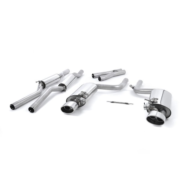 Milltek cat-back 60.00 mm — Sa rezonatorom — Special 224 Special 225 — SSXAU061