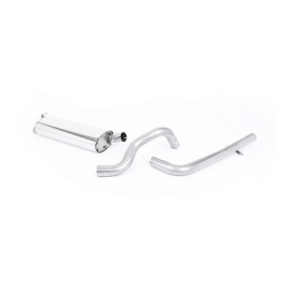 Milltek cat-back 63.50 mm — Bez rezonatora — Dupli 50.8mm Discrete — SSXAU080