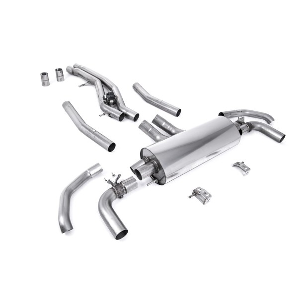 Milltek Izduv iza prednje cevi 76.20 mm — SSXAU1027
