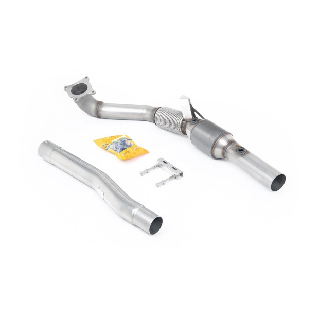 Milltek Liveni downpipe sa trkačkim katalizatorom 76.20 mm — SSXAU1046