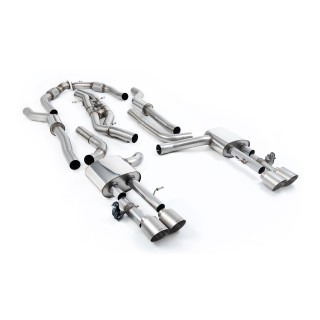 Milltek cat-back 80.00 mm — Sa rezonatorom — 115 GT — SSXAU1062