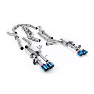 Milltek cat-back 80.00 mm — Sa rezonatorom — 115 GT — SSXAU1063