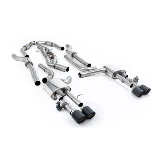 Milltek cat-back 80.00 mm — Sa rezonatorom — 115 JET — SSXAU1064
