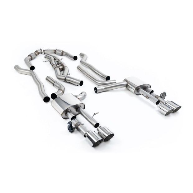 Milltek cat-back 80.00 mm — Bez rezonatora — 115 GT — SSXAU1065