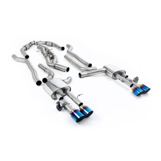 Milltek cat-back 80.00 mm — Bez rezonatora — 115 GT — SSXAU1068