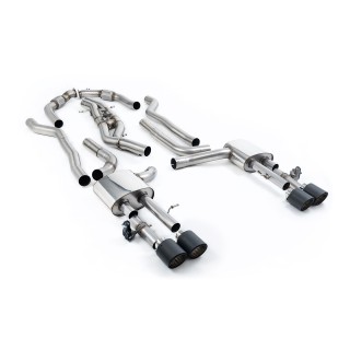 Milltek cat-back 80.00 mm — Bez rezonatora — 115 JET — SSXAU1069