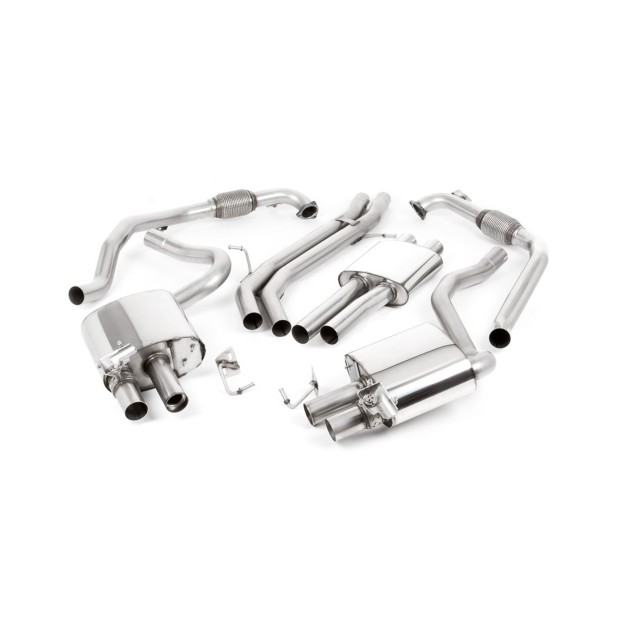 Milltek cat-back 63.50 mm — Sa rezonatorom — 102 Jet — SSXAU1103