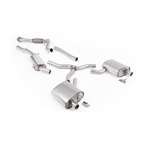Milltek cat-back 0.00 mm — SSXAU1111