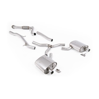 Milltek cat-back 0.00 mm — Bez rezonatora — SSXAU1112