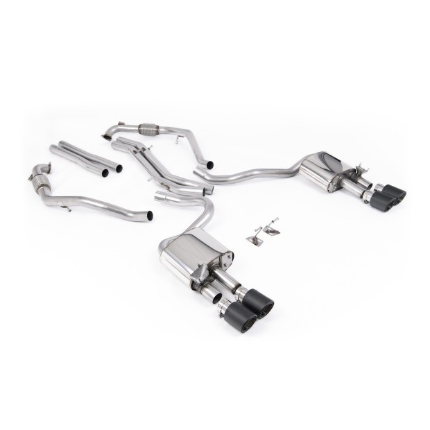 Milltek cat-back 63.50 mm — Bez rezonatora — 102 Jet — SSXAU1117