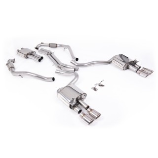 Milltek cat-back 63.50 mm — Sa rezonatorom — SSXAU1125