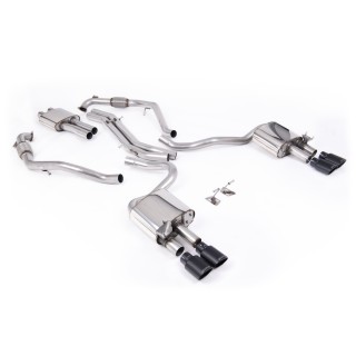 Milltek cat-back 63.50 mm — Sa rezonatorom — SSXAU1126