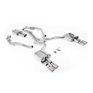 Milltek cat-back 63.50 mm — Sa rezonatorom — SSXAU1168