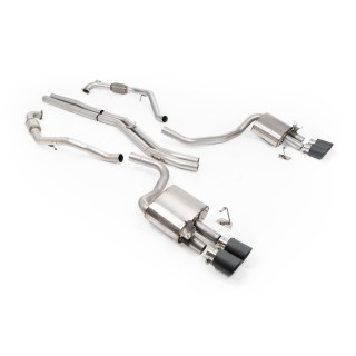 Milltek cat-back 63.50 mm — Bez rezonatora — 102 Jet — SSXAU1205