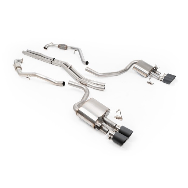 Milltek cat-back 63.50 mm — Bez rezonatora — 102 Jet — SSXAU1205