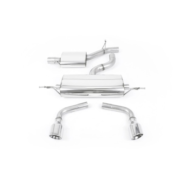 Milltek cat-back 69.85 mm — Sa rezonatorom — 100mm Jet — SSXAU146