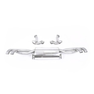 Milltek cat-back 70.00 mm — Bez rezonatora — SSXAU181