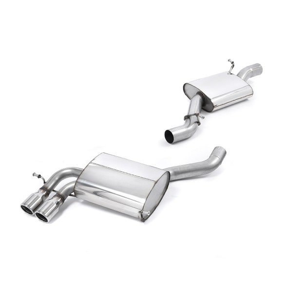 Milltek cat-back 69.85 mm — Sa rezonatorom — Dupli GT-80 — SSXAU198
