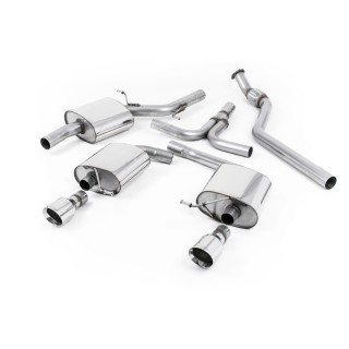 Milltek cat-back 70.00 mm — GT100 — SSXAU243