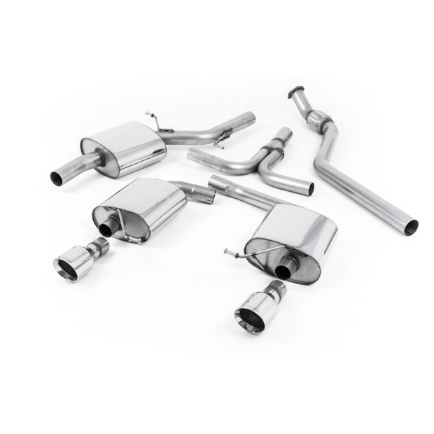 Milltek cat-back 70.00 mm — GT100 — SSXAU243