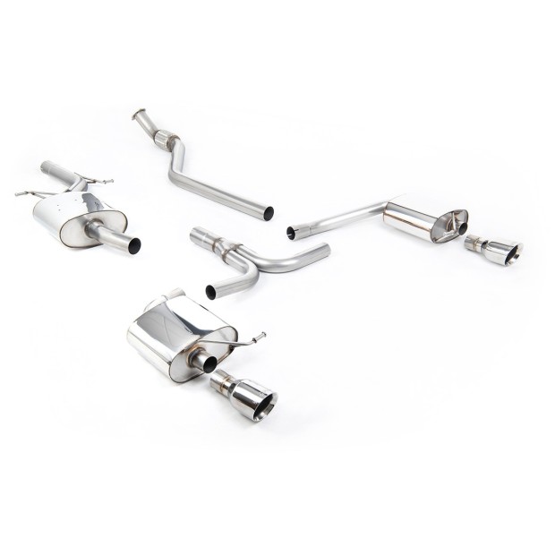 Milltek cat-back 70.00 mm — GT100 — SSXAU248