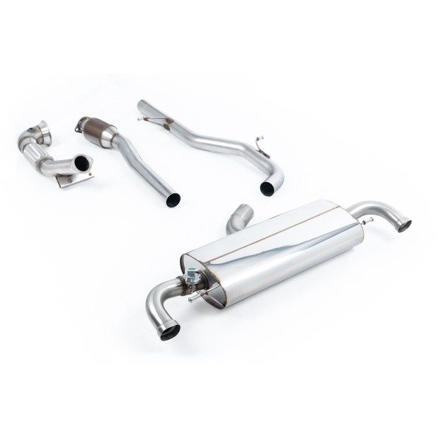 Milltek Turbo-back sa sportskim katalizatorom visokog protoka 76.20 mm — SSXAU250