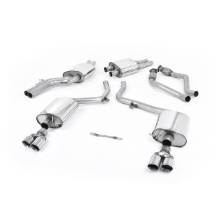 Milltek cat-back 60.30 mm — Dupli 80mm GT-80 — SSXAU261