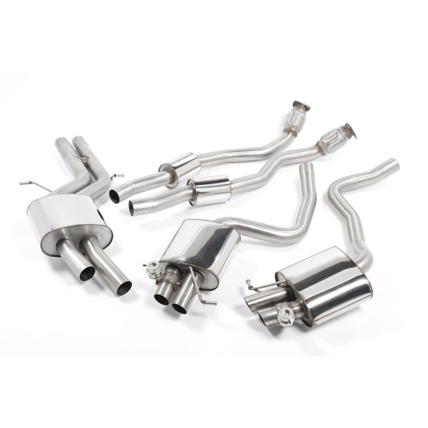 Milltek cat-back 70.00 mm — Sa rezonatorom — SSXAU267