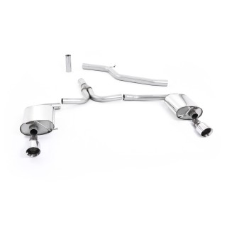 Milltek cat-back 70.00 mm — GT100 — SSXAU270