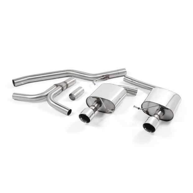 Milltek cat-back 70.00 mm — GT100 — SSXAU273