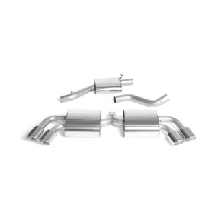 Milltek cat-back 69.85 mm — Sa rezonatorom — Četvorostruki Special — SSXAU293