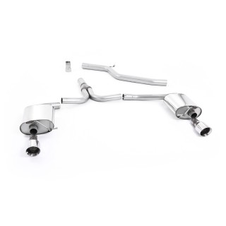 Milltek cat-back 70.00 mm — GT100 — SSXAU298