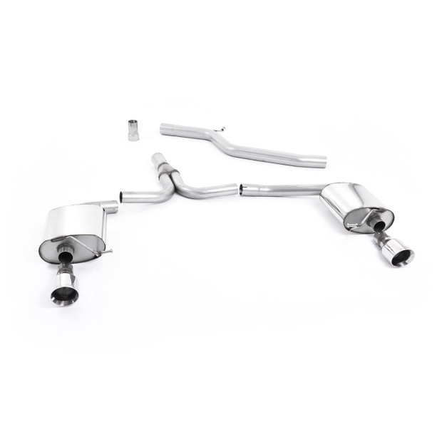 Milltek cat-back 70.00 mm — GT100 — SSXAU298