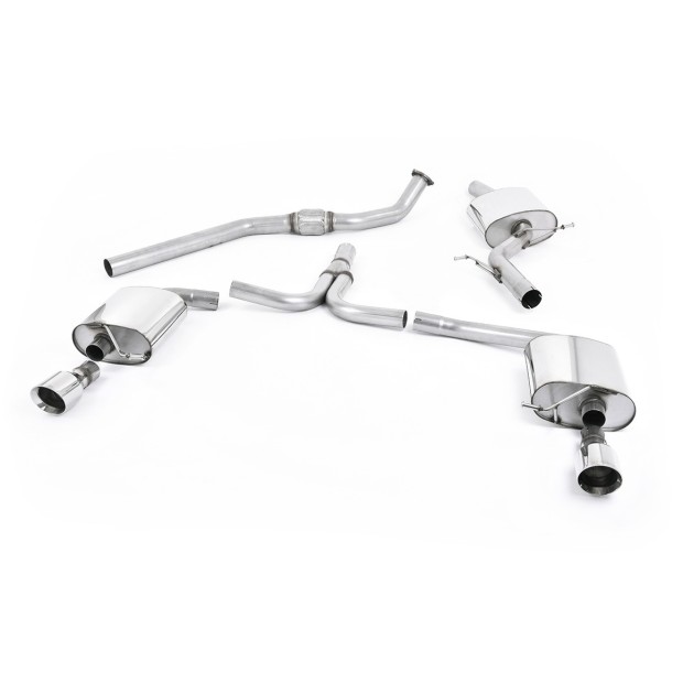 Milltek cat-back 70.00 mm — GT100 — SSXAU302
