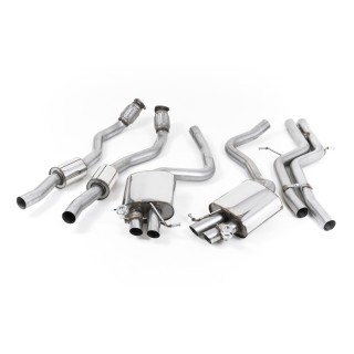Milltek cat-back 70.00 mm — Bez rezonatora — SSXAU334