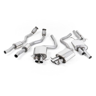 Milltek cat-back 70.00 mm — Sa rezonatorom — SSXAU336