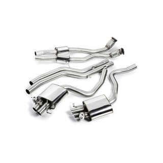 Milltek cat-back 70.00 mm — Bez rezonatora — SSXAU337