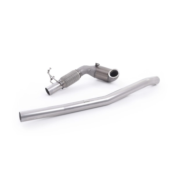 Milltek Downpipe većeg prečnika i sportski katalizator visokog protoka 76.20 mm — SSXAU381