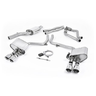 Milltek cat-back 60.30 mm — Četvorostruki 100mm GT100 — SSXAU407
