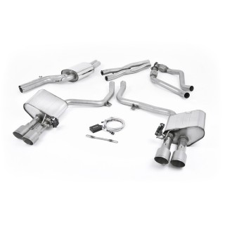 Milltek cat-back 60.30 mm — Četvorostruki 100mm GT100 — SSXAU408