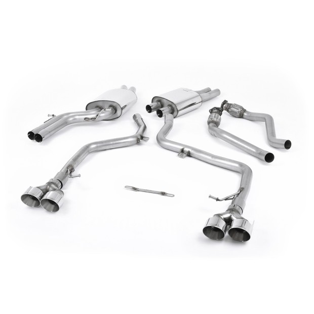 Milltek cat-back 60.30 mm — Bez rezonatora — GT100 GT100 — SSXAU409