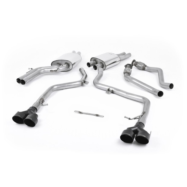 Milltek cat-back 60.30 mm — Bez rezonatora — GT100B GT100B — SSXAU411