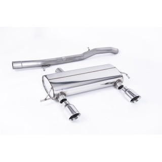 Milltek cat-back 76.20 mm — Bez rezonatora — Dupli GT100 — SSXAU429