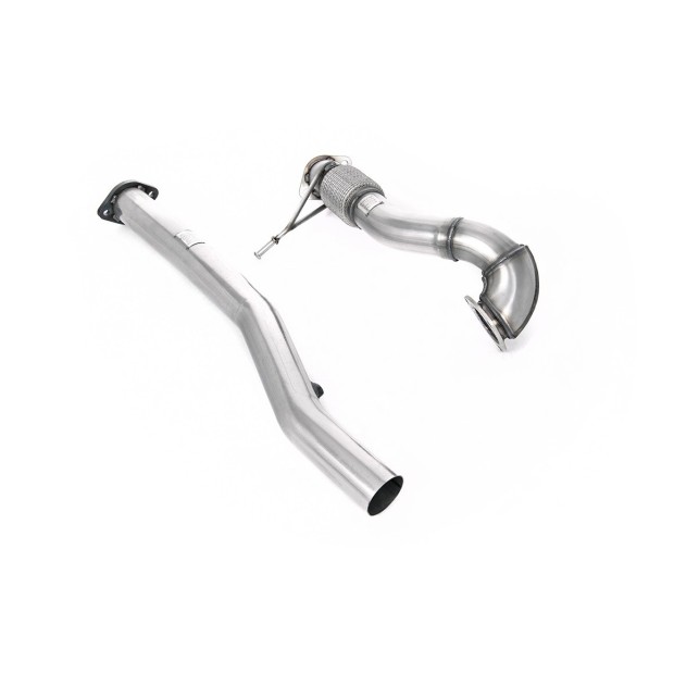 Milltek Downpipe većeg prečnika bez katalizatora 76.20 mm — SSXAU432
