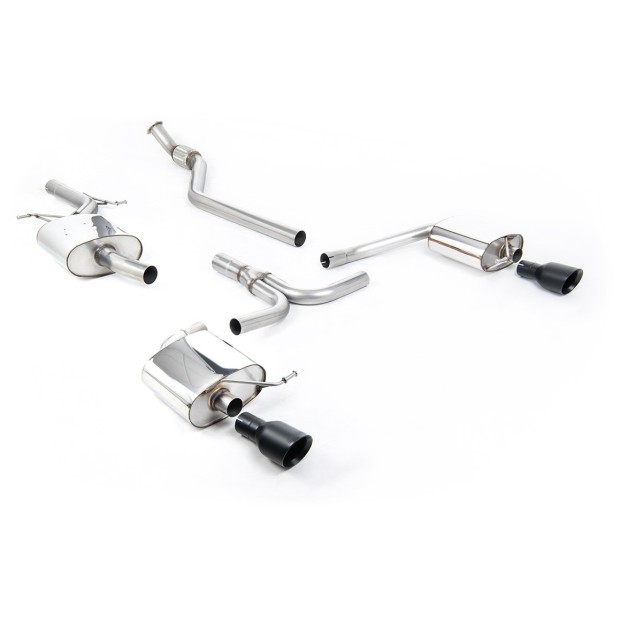 Milltek cat-back 70.00 mm — 100mm GT100B — SSXAU435